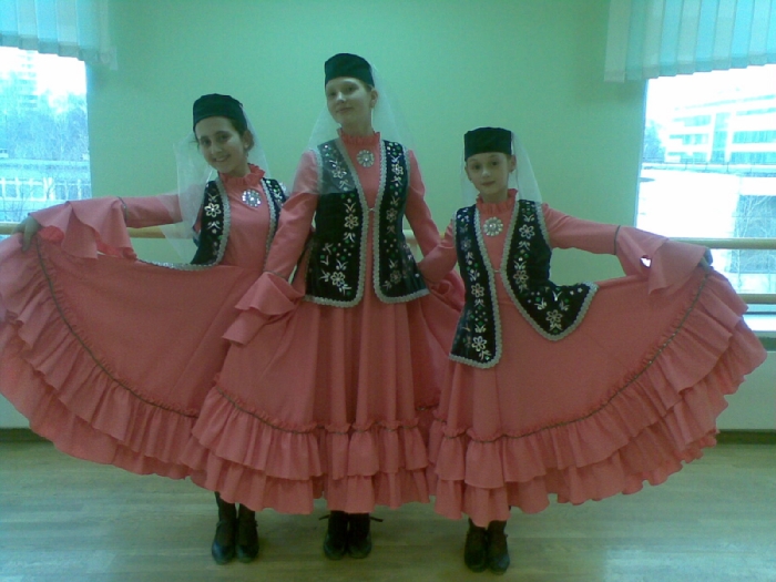 Татарский танцевальный костюм