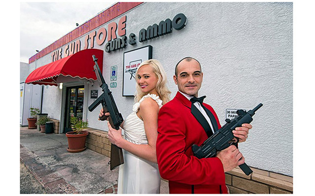 Вооруженные свадьбы в Лас-Вегасе