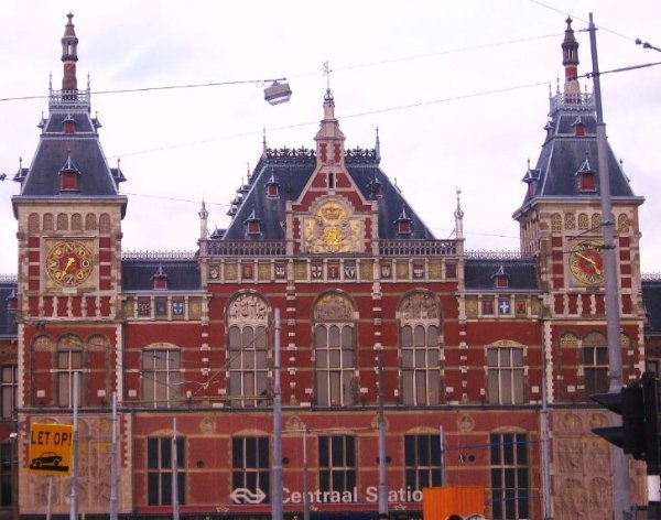 Amsterdam Central Station. Holland anutochka