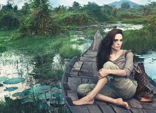 Анджелина Джоли - Муза Louis Vuitton