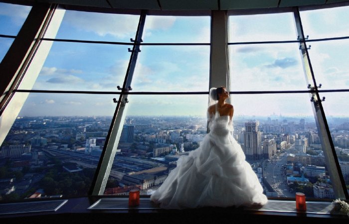 Свадьба с панорамными окнами