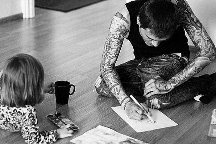Татуировки про родителей