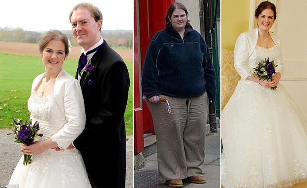 Невеста похудела на 64 кг. ради свадебного платья