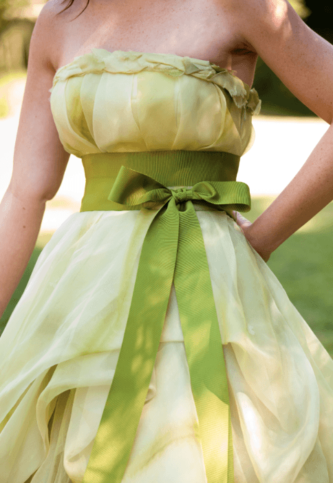 Свадебный декор: весенняя зелень