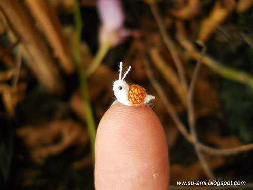 Микровязание крючком миниатюрных животных