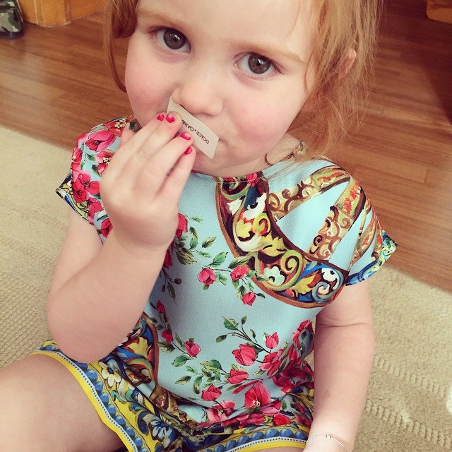 2-летнюю Пикси Кертис признали Принцессой Инстаграма