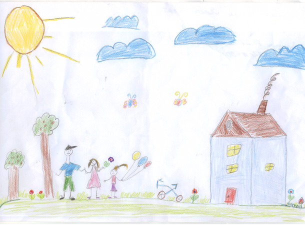 Рисунки детей из детского сада