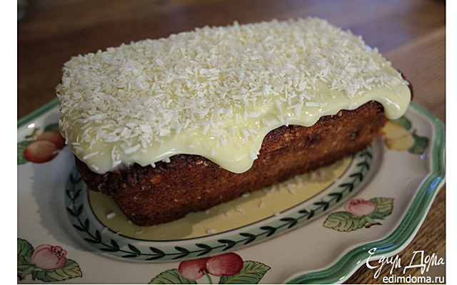 Клубничный торт с ванильным кремом