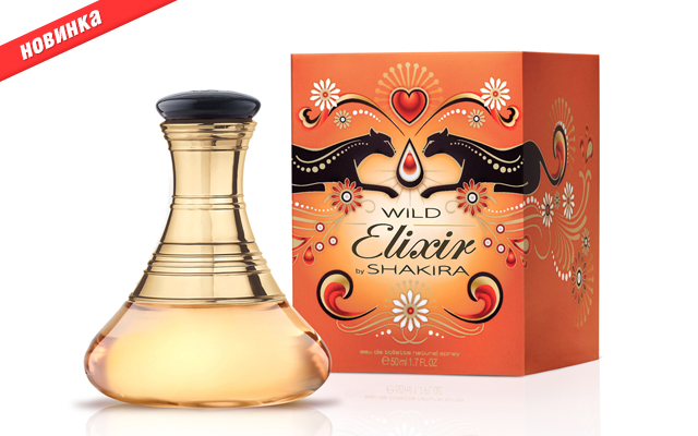 Новый аромат Wild Elixir от Shakira