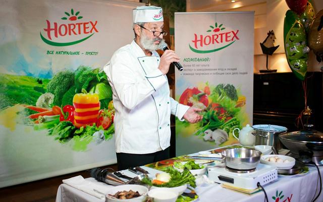 Пресс-обед с HORTEX: вкусно, полезно, интересно!