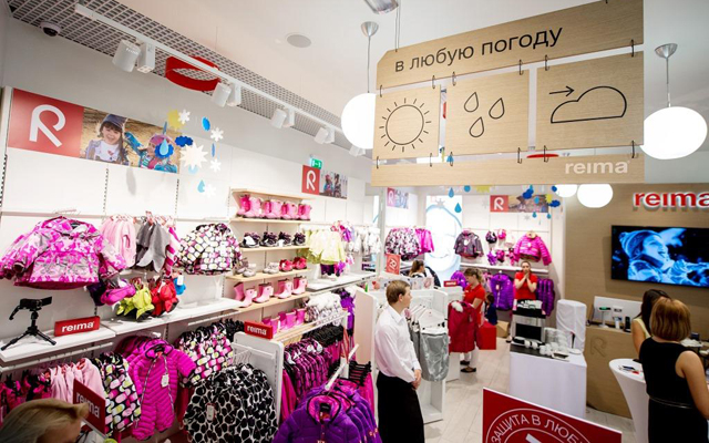 В Москве состоялось открытие первого магазина Reima