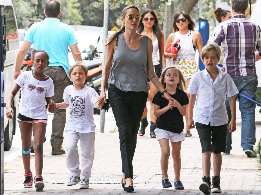 Анджелина Джоли заведёт седьмого ребёнка уже без Брэда Питта