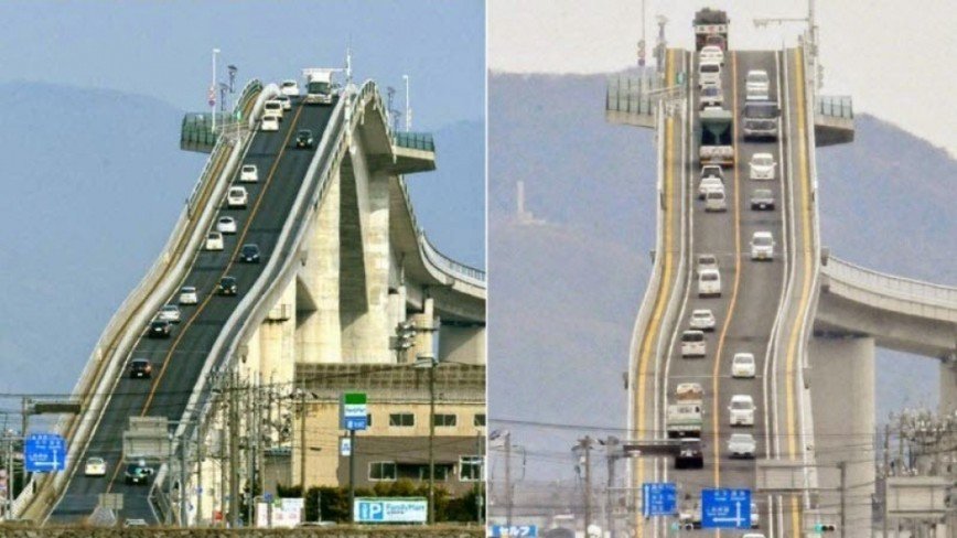 Мост Ишима Охаси в Японии