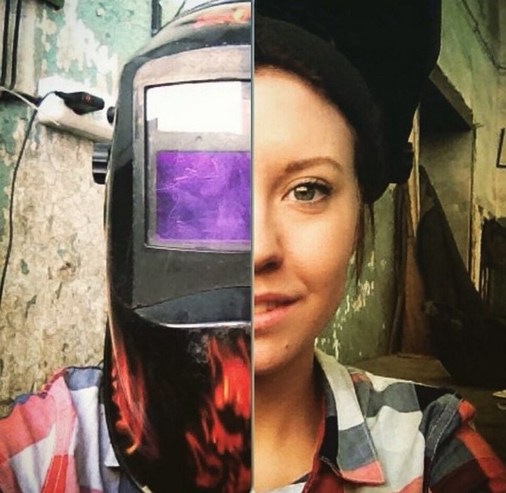 Cварщица из России стала звездой Instagram