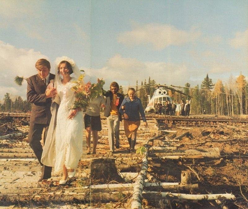 Колорит советских свадеб