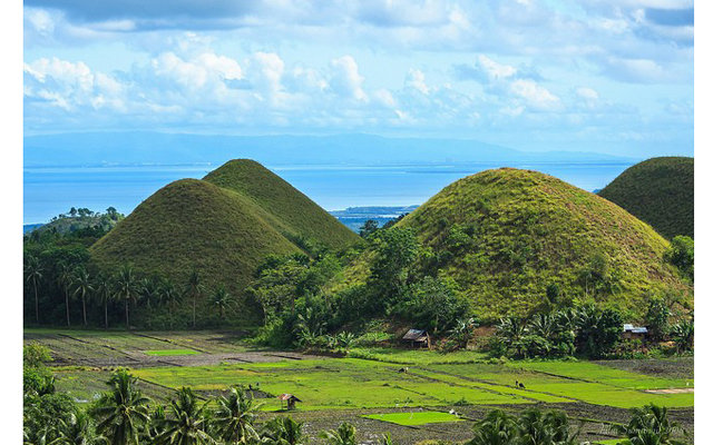 Шоколадные холмы — памятник природы на Филиппинах