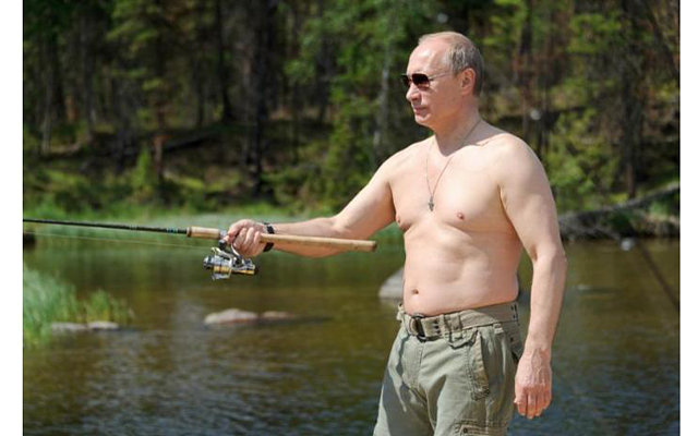 Путин выловил в Сибири щуку весом 21 кг