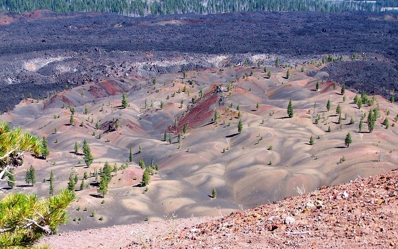 Дюны Национального Вулканического парка Лассен