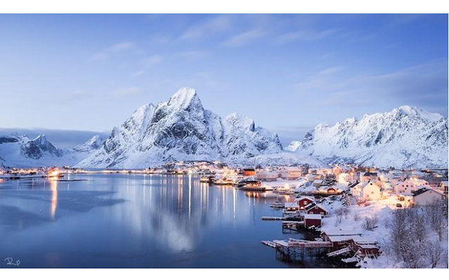  Самая красивая деревня Норвегии
