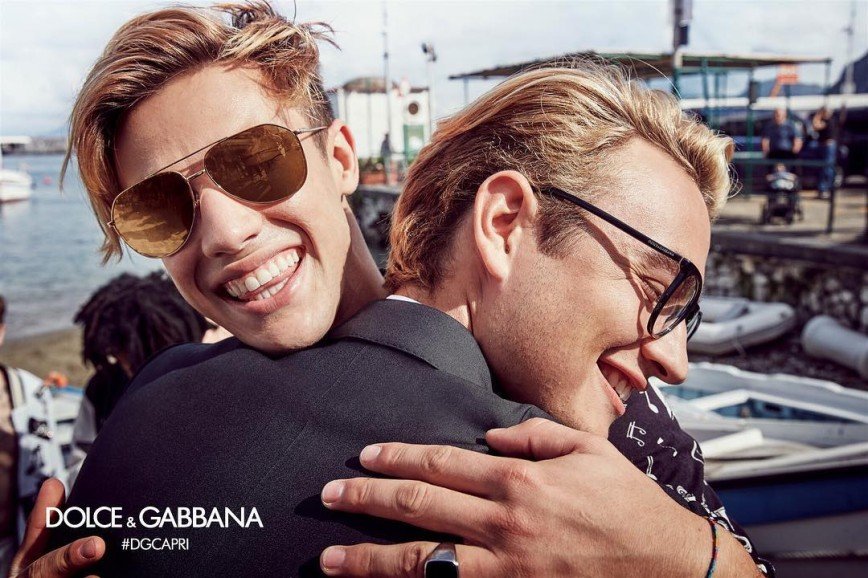 Сыновья звезд выбирают очки Dolce & Gabbana 