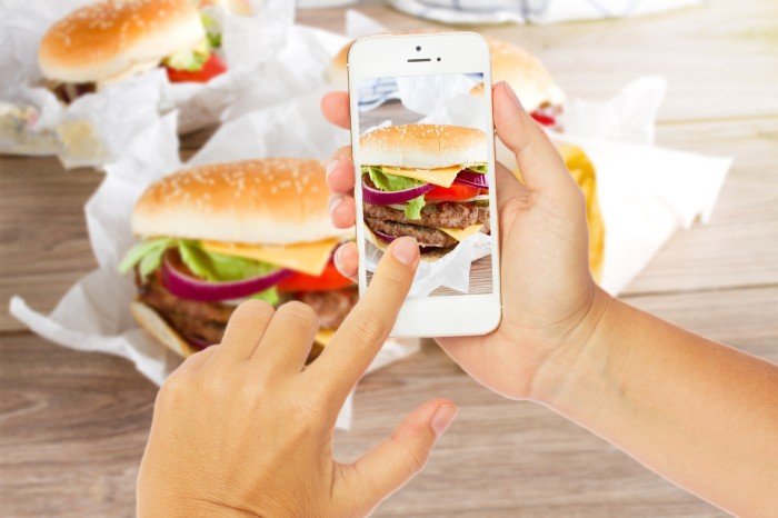 Специальные гамбургеры для Instagram