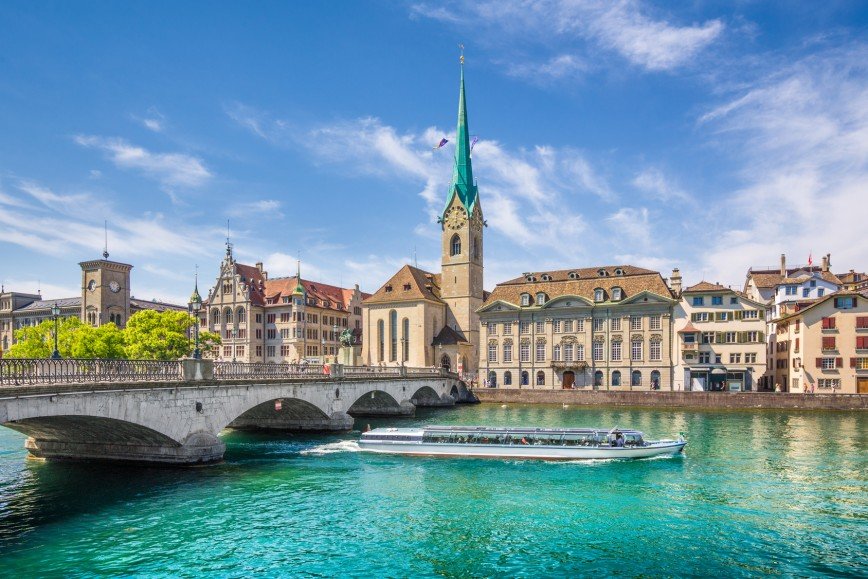 В Цюрихе самый чистый воздух в Европе
