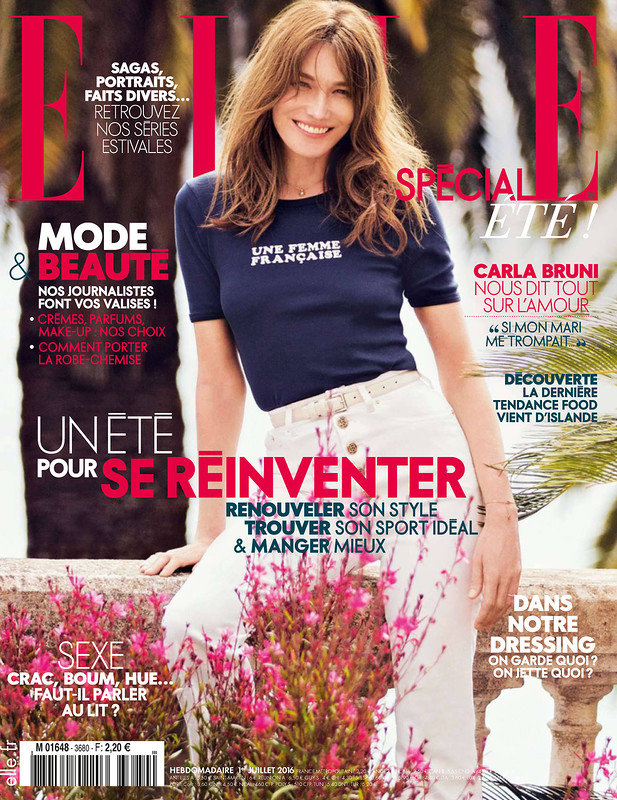 Карла Бруни для Elle France