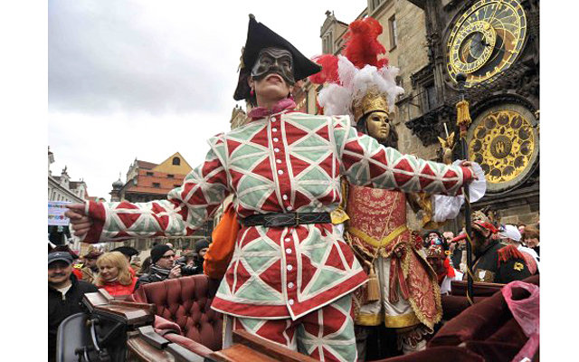Прага готовится к Масленичному карнавалу