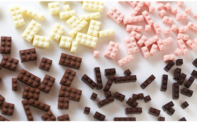 Lego из шоколада