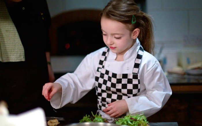 6-летняя девочка стала автором ресторанного меню