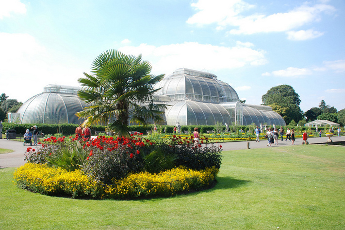 Королевский Ботанический сад Кью в Англии