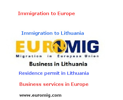 Services eu. Residence permit to Lithuania. Евромиг логотип. Resident permit Lithuania. Lithuanian permit.