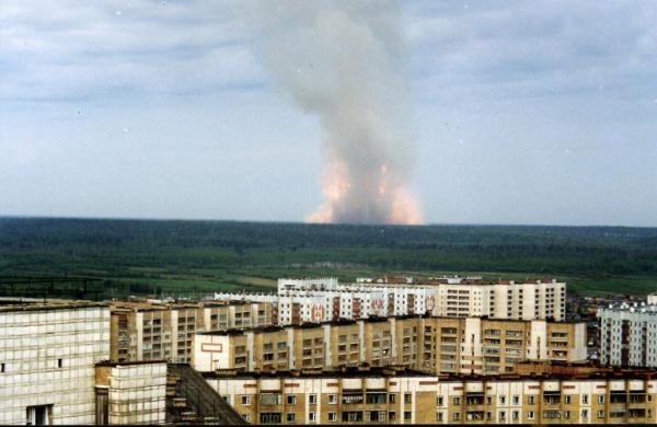 Взрыв газопровода в Ухте 1998