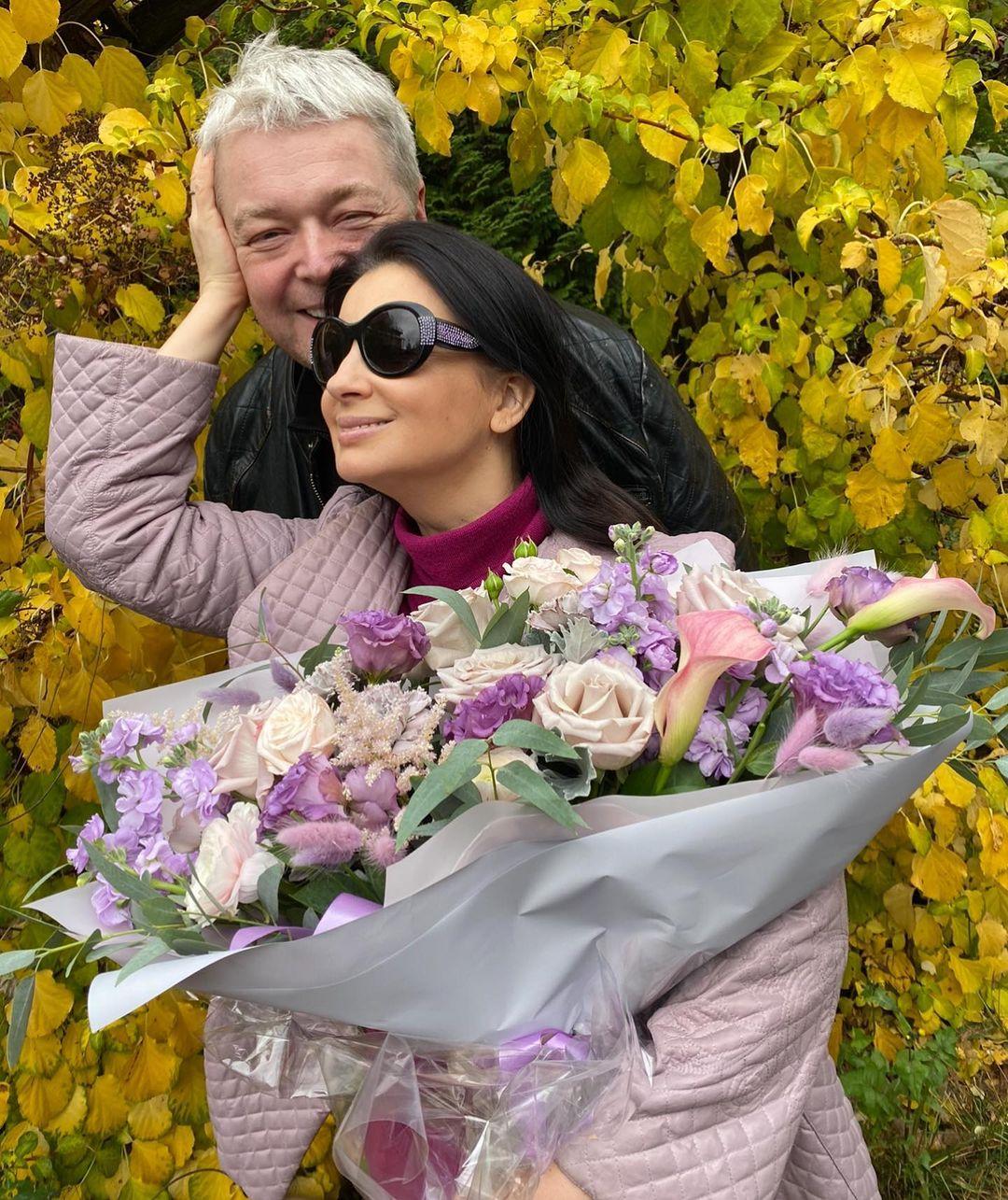 Екатерина Стриженова с мужем
