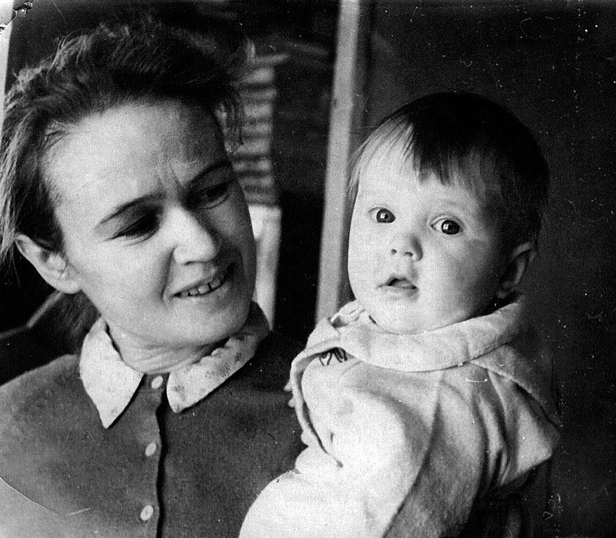 Ирина Розанова с мамой