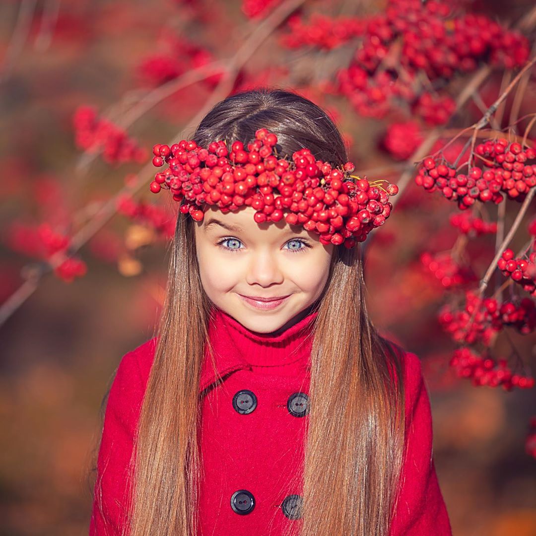 Рыжее счастье: у самой красивой девочки Насти Князевой появился домашний питомец