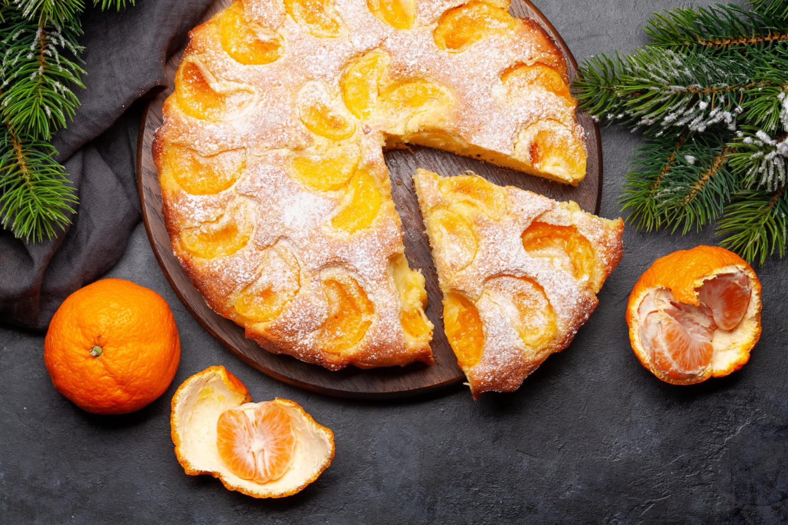 Оранжевое чудо: готовим мандариновый пирог