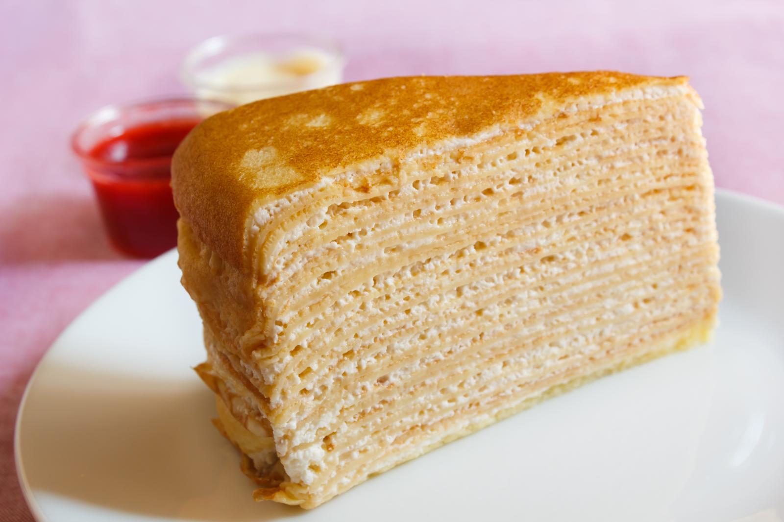 Русская Масленица с французскими нотками: готовим крепвиль — блинный торт