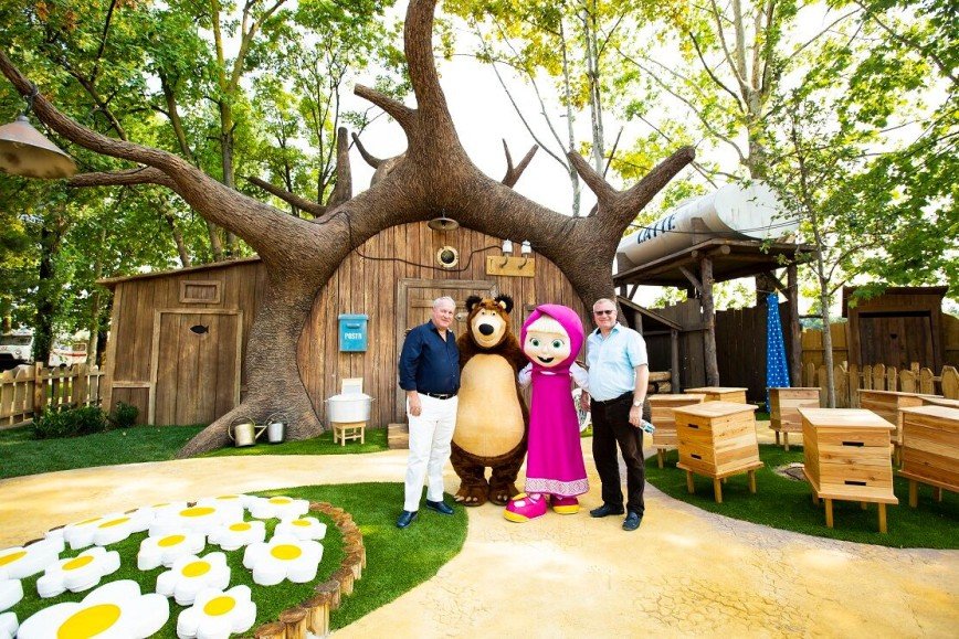 Парк развлечений Маша и медведь в Москве