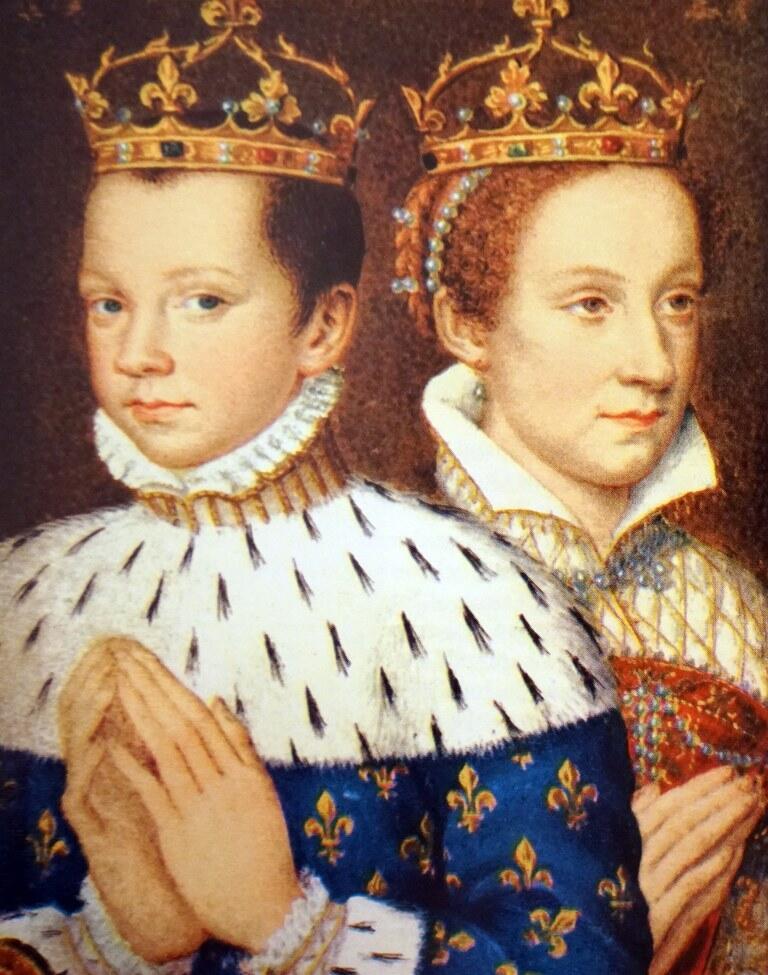 Мария Стюарт и Франциск II 