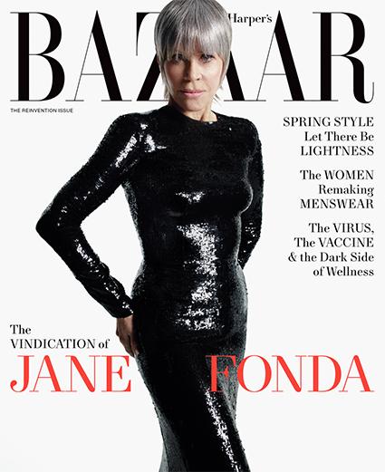 Джейн Фонда для Harper's Bazaar