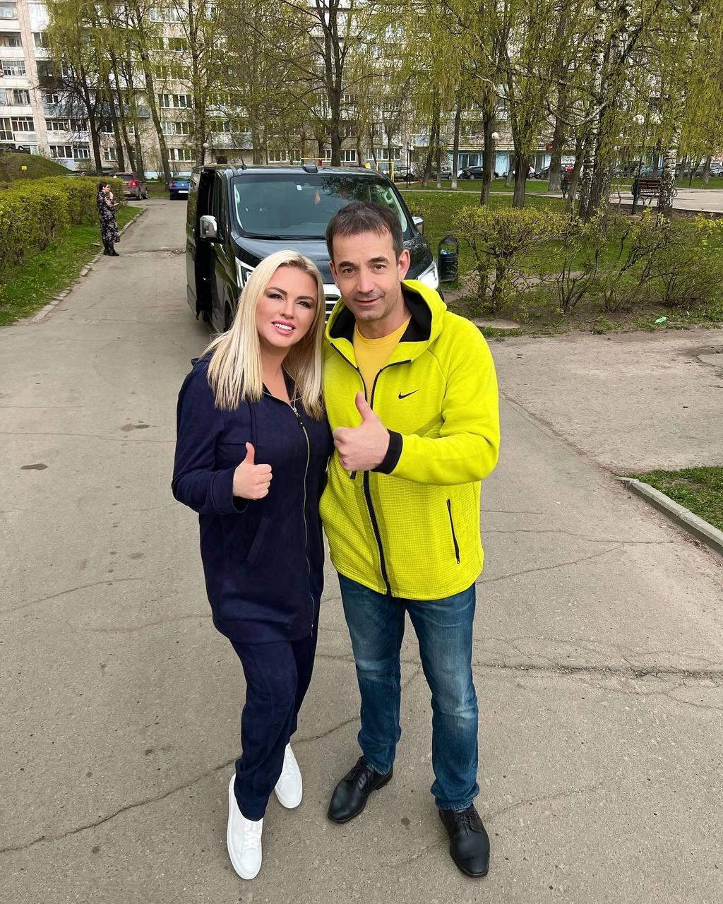 Анна Семенович и Дмитрий Певцов 