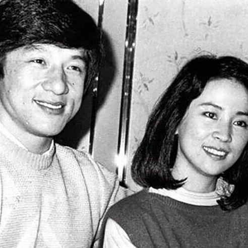 Джеки Чан с Джоан Линь 