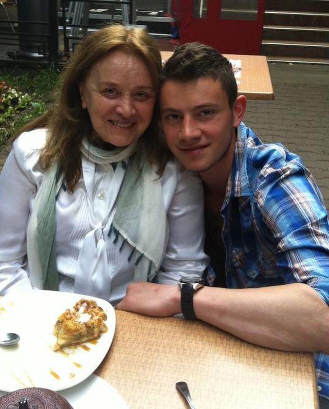 Маргарита Терехова с внуком 