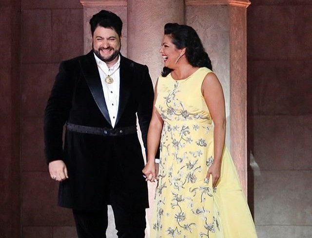 Анна Нетребко и Юсиф Эйвазов выступили в Монако перед королевской семьей 