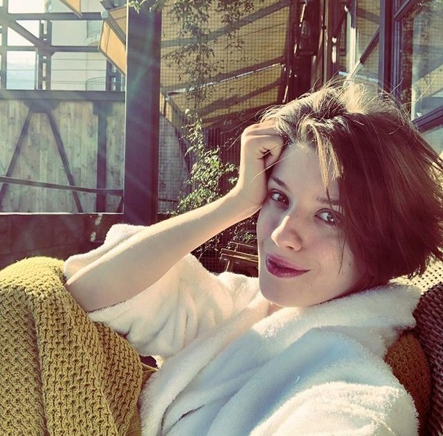 Анна Чиповская проводит зимние каникулы в Тбилиси