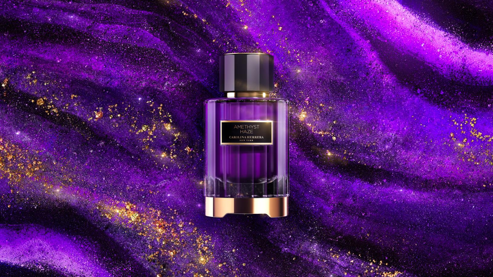 Возьмем, к примеру, роскошную парфюмерную упаковку: глубокий фиолетовый цвет источает таинственность, а золотые акценты добавляют ощущение роскоши