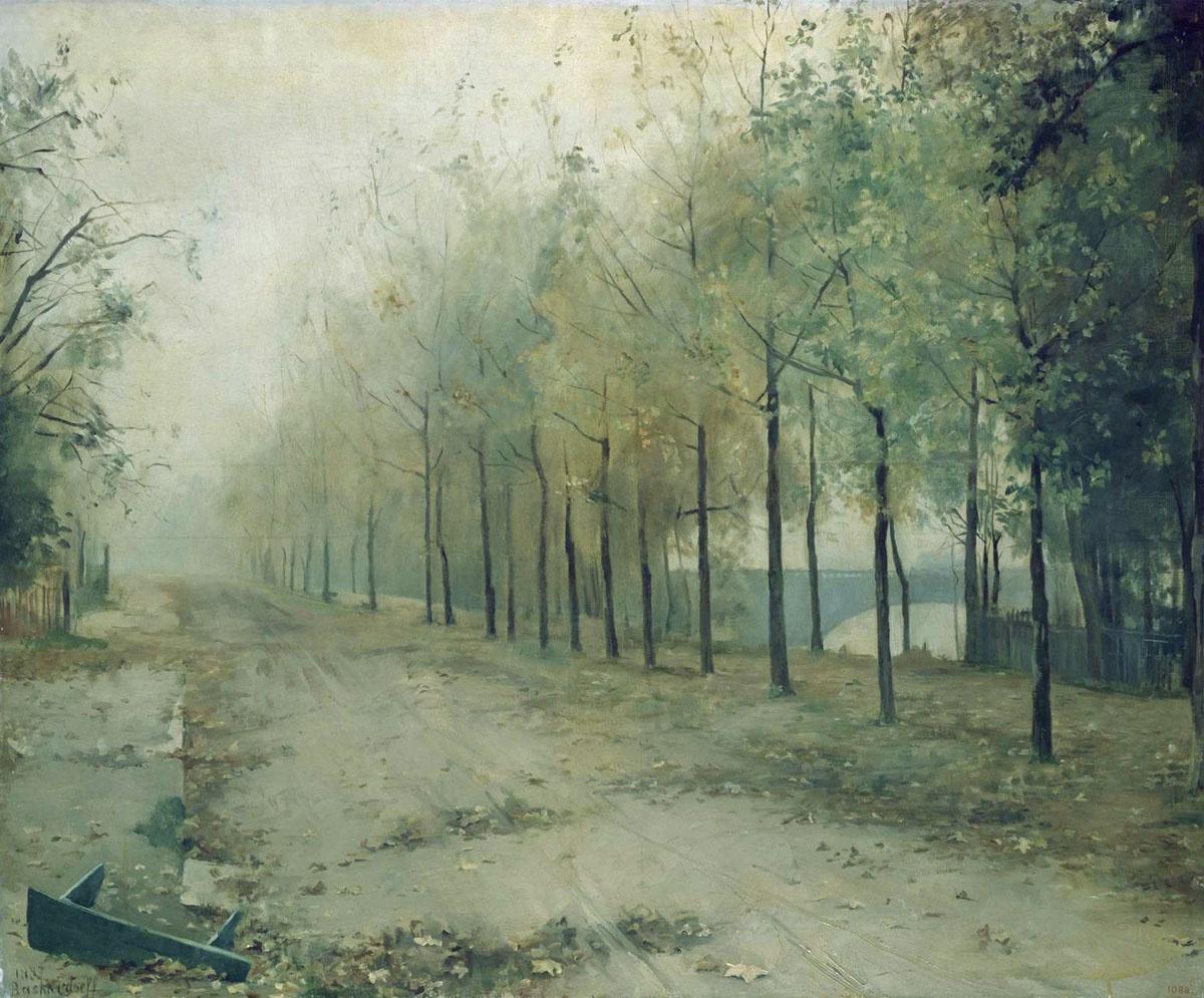 «Осень», 1883 год, холст, масло, 97 х 117 см, Государственный Русский музей