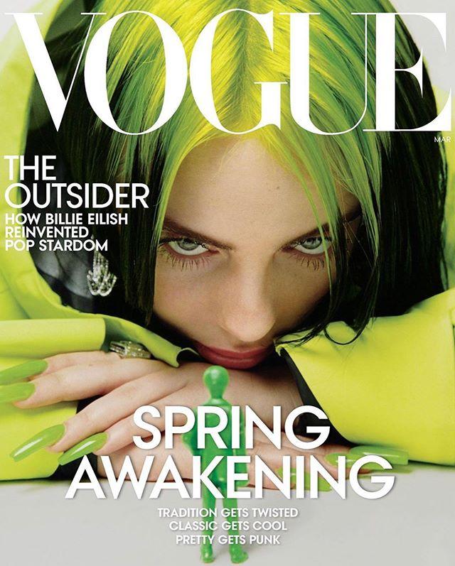 Цифровая версия мартовского номера американского Vogue: фотограф HARLEY