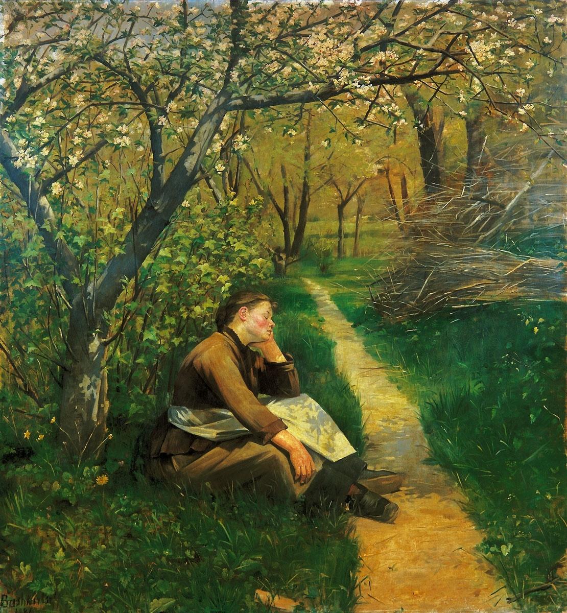 «Весна», 1881 год, холст, масло, 215,5 х 199,5 см, Государственный Русский музей
